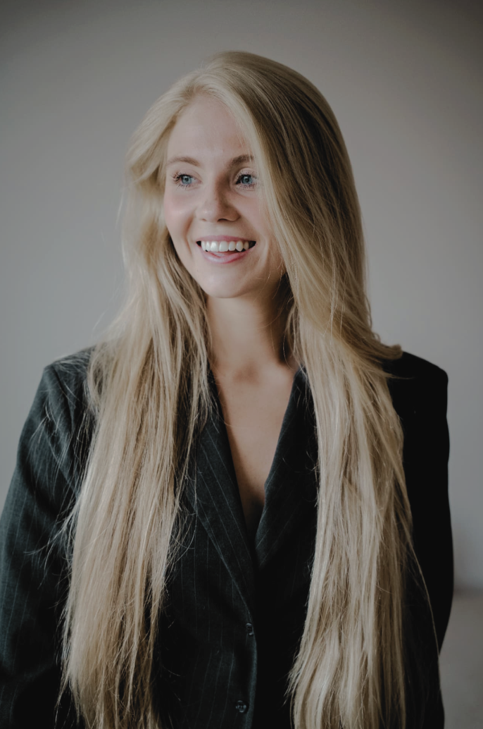 Portret van Marie, oprichter van Cashflow Channels